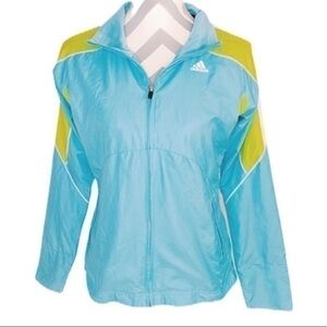 ADIDAS zip up windbreaker